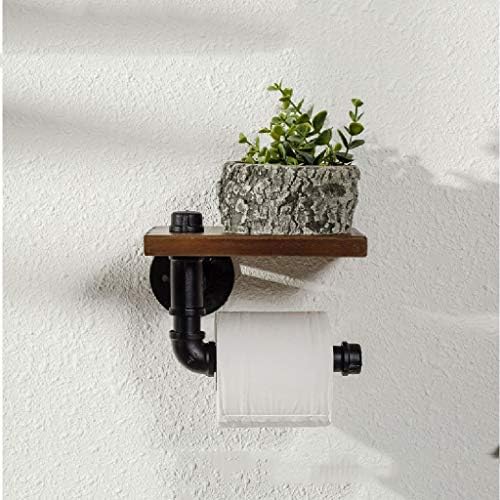 CuJux Creative Toilet Paper Toilet Titular, suporte de tecido de rolo de estilo, acessórios para o banheiro prateleira