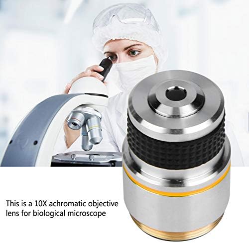 Liutt 10x 185 Microscópio biológico Objetivos acromáticos Lente 160/0.17 Acessórios para ferramentas