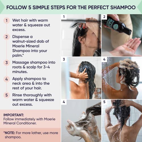 Moerie shampoo e condicionador, além de máscara de cabelo e spray de cabelo mega pacote - o melhor