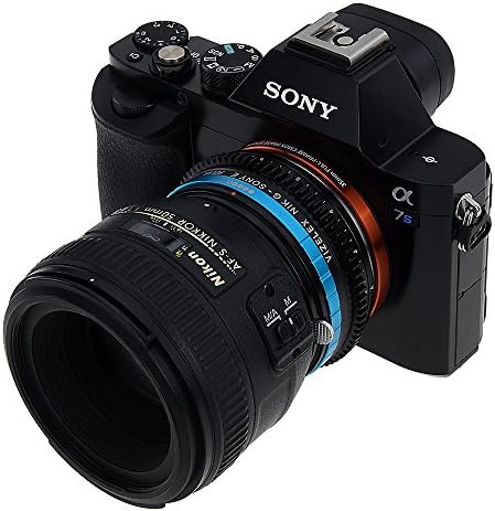 Adaptador de montagem da lente do acelerador polar vizelex-Nikon Nikkor F Mount G-Type D/SLR Lente para