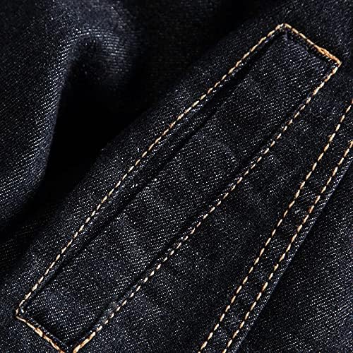 Jaquetas jeans azuis clássico jeans sólidos casacos casacos de algodão lapes de jeans de peito único de jeans