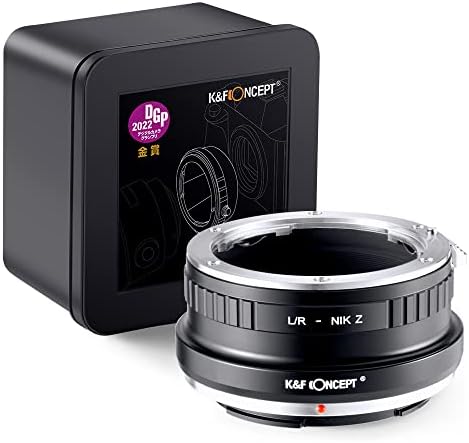 Adaptador de montagem de lentes conceituais K&F K/AR-NIK Z Foco manual compatível com Konica Auto-reflex