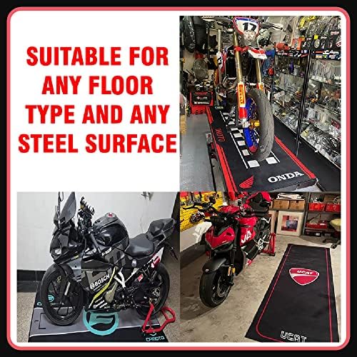 Motocicleta Paddock Pit tapete de estacionamento para Ducati Diavel, bicicletas, Moto E, Streetfighter, Panigale