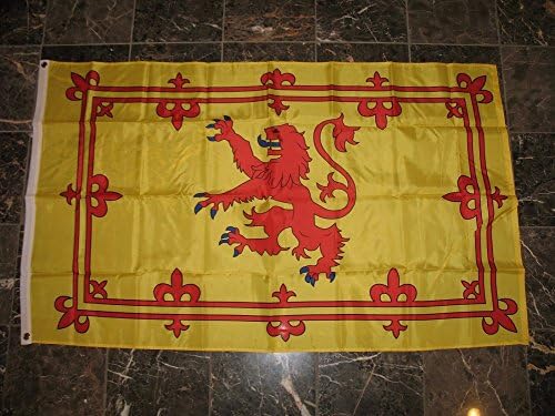 3x5 Scotland Lion Rampant 200d Nylon Flag 3'x5 'Banner House com clipes