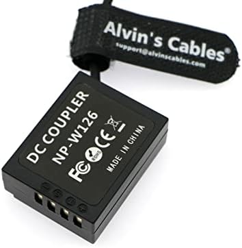 Cabos de Alvin PD Tipo-C para decodificar o cabo de alimentação enrolado da bateria np-w126 np-w126