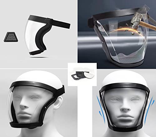 GEOOT Super Protetive Face Shield Anti-Capa Escudo de Segurança Facial Facial