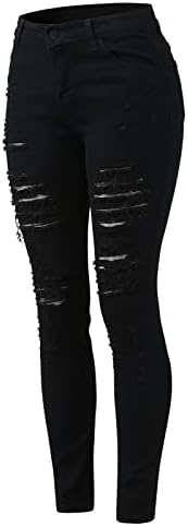 Jeans escuros de jeans escuros sikye Leggings Casual Casual Feminino Classic Classic Tight Pocket