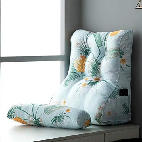 Z Um travesseiro de suporte lombar removível para lavagem/almofada traseira, adequada para sofás, camas, assentos