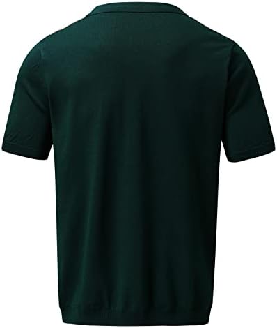 Camisetas de vestido de manga curta de xiloccer masculina