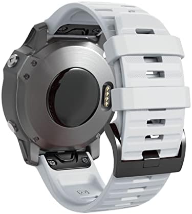 Gqmyok para Garmin Fenix ​​7 / 7x / 7s Redução rápida Silicone Watch Band Wrist Strap Smart Watch EasyFit