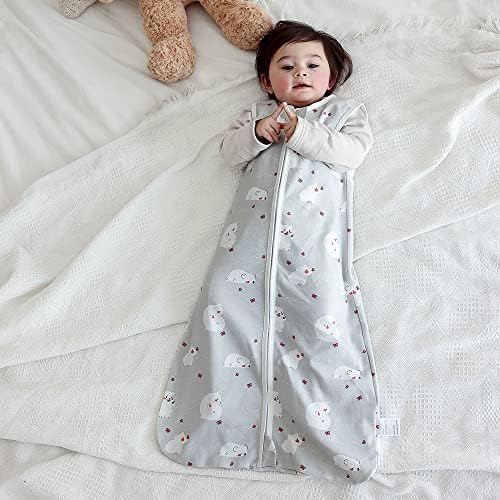 Cobertor vestível para bebê Housbay, sacos de sono de algodão de verão por 3-9 meses, 1 pacote unissex
