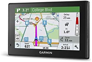 Garmin DriveSmart 51 Na LMT-S Mount Pacote com mapas/tráfego ao longo da vida, estacionamento ao vivo, Bluetooth,