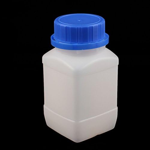 Aexit 5 PCs Garrafas e frascos de 250 ml de plástico de boca largo largo amostra química de reagente