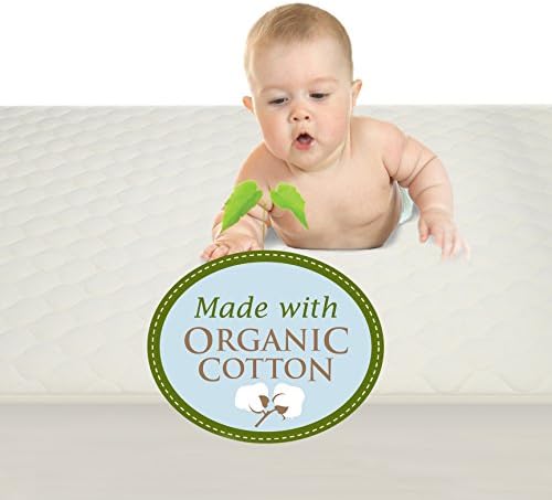 American Baby Company 30 x 40 cobertor bordado de swaddle feito com algodão orgânico, mocha, respirável macio,