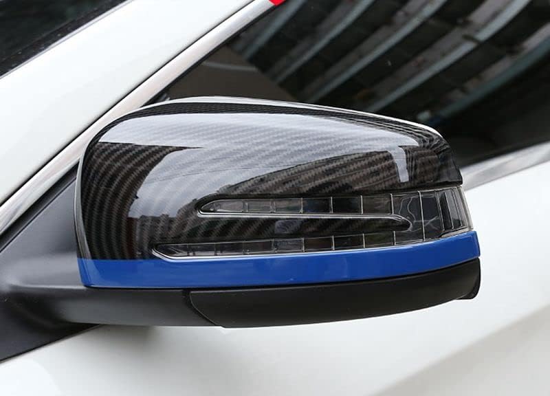Novos adesivos de tampa de espelho de proteção compatíveis com Mercedes Benz GLA X156 2013-2020 GLA180