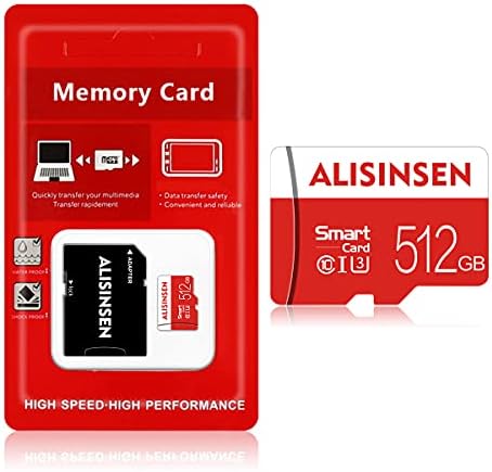 Micro SD Card 512 GB Card de memória Classe de alta velocidade 10 cartão TF 512 GB Micro SD Cartão de memória com