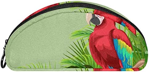 TBOUOBT Bolsa cosmética para mulheres, bolsas de maquiagem Bolsa de higiene pessoal espaçosa Gift, Parrot da selva