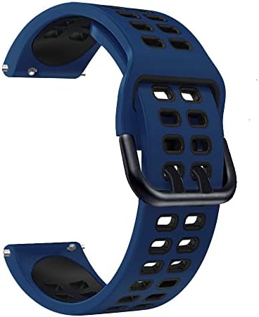 Makeey 20 22mm Strapa colorida de banda de vigilância para Garmin Venu Sq Bracelet Silicone Smartwatch Band