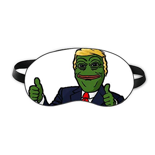 America Presidente Sad Frog Funny Image Sleep Eye Shield Soft Night Blindfold Shade Cover