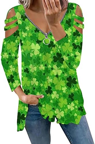 Camisas do dia de St Patrick para mulheres Sexy-deco