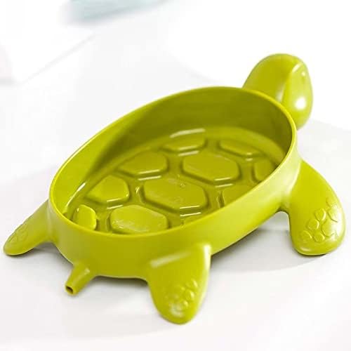 Porta de sabão fofa, sabonete de forma de tartaruga para chuveiro, suporte de capa para banheiro cozinha