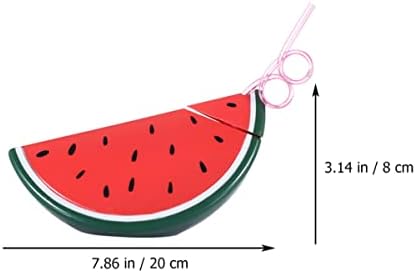 Luxshiny Luau Party Supplies of 4 Watermelon Bebing Copo Drink para Melancia Copa Infantil Cúpula