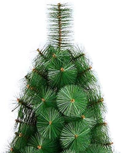 Árvore de Natal Unbr Premium Premium Hinged Natal Tree dobrável Metal Stand PVC Easy Assembly Decoração de