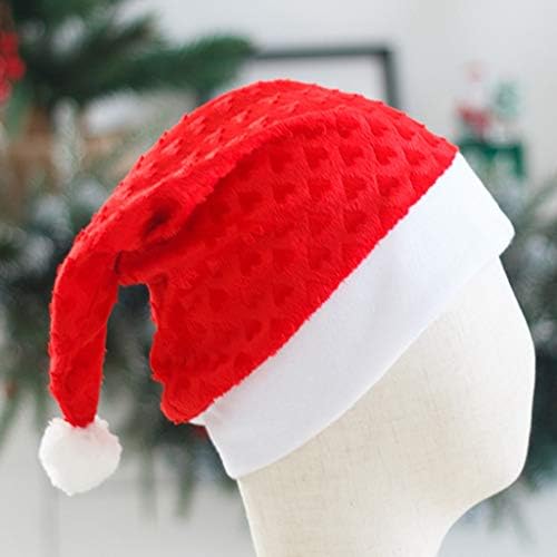 VQLTZQ Blank Cap Patch chapéu de Natal, chapéu de Papai Noel, chapéu de férias de natal para