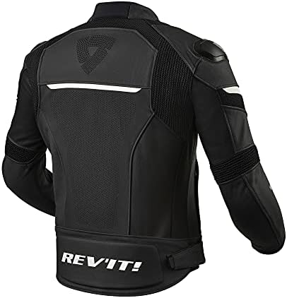 Revit Convex Convex Touring Touring Motorcycle/Motorbike Perforated Jacket LTH-3 Black (EUA 38