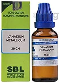 SBL Vanadium Metallicum Diluição 30 CH