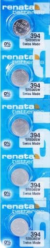 Baterias Renata 394 / SR936SW Óxido de prata 0% Bateria de Mercúrio