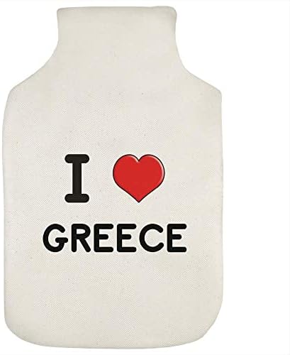 'Eu amo a tampa da garrafa de água quente da Grécia'