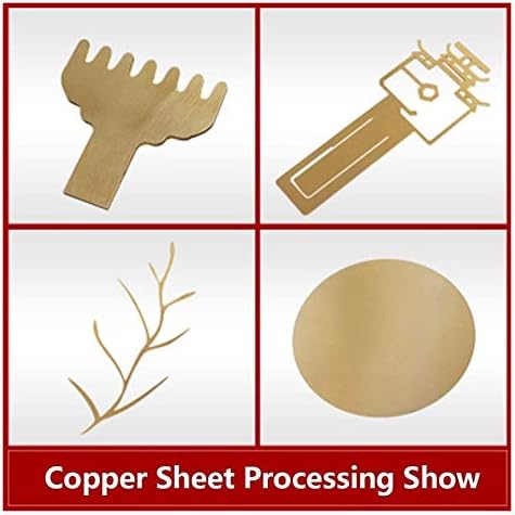 Placa de folha de metal de metal de chapas de cobre Yuesfz de cobre é ideal para artesanato de enxames