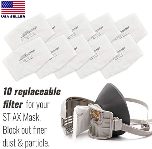 PM2.5 Filtros de substituição para máscaras faciais de Ax-Ax e ST-AG Respirador-Alta eficiência