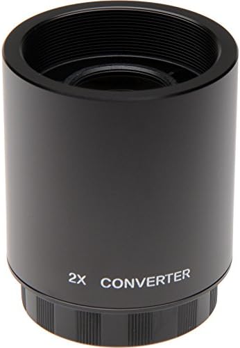 Vivitar 420-800mm f/8.3 Lente de zoom telefoto com 2x Kit de Filtros Monopod + 3 Filters para Câmeras