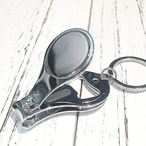 Roupa de hoje Art Deco Gift Fashion Nipper Ring Ring Key Chain Bottle Abrder Clipper