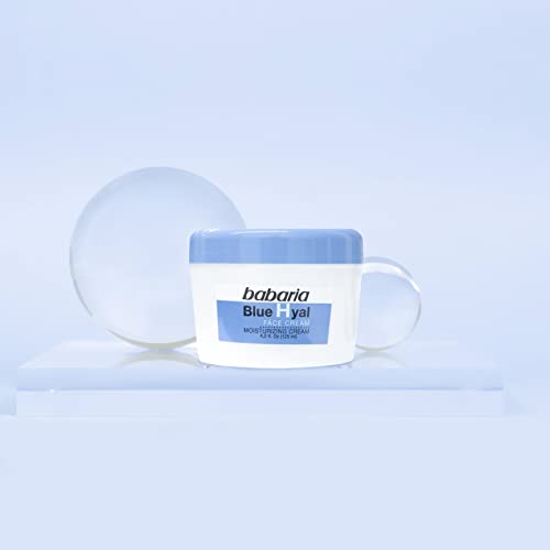 Babaria Hyaluronic Acid Face Cream - intensamente hidrata e suaviza sua epiderme - fornece hidratação e flacidez