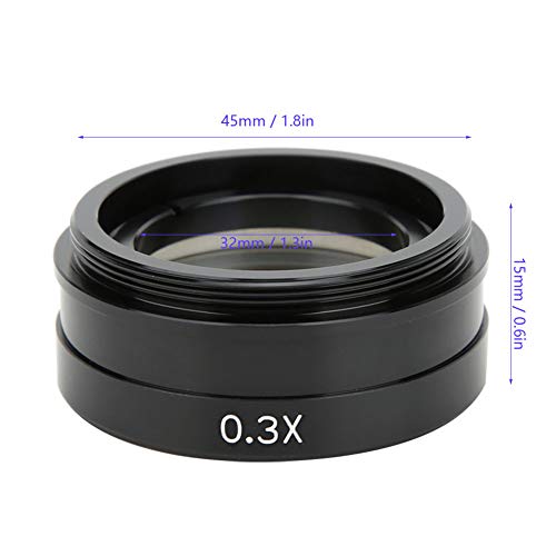 Lente de câmera industrial, lente de montagem c-lente metal 15mm / 0,6in Lighweight com lente de montagem