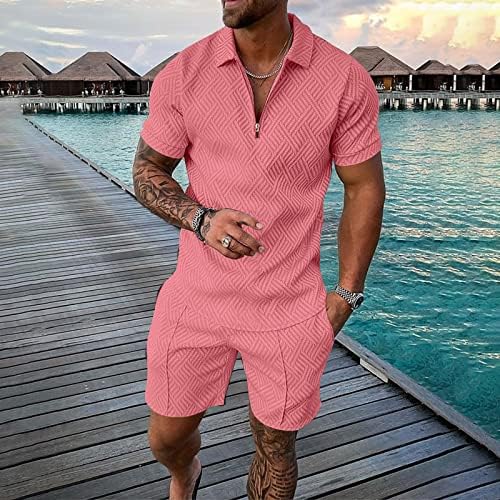 Camisas de treino masculinas de verão masculino seco rápido 3d de manga curta shorts praia havaianos tropicais