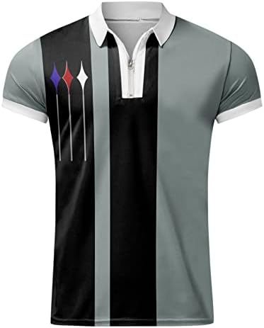 RTRDE Men Shirts Polo Camisetas curtas Roupas de vestuário de roupas de vestuário Camisas curtas respiráveis