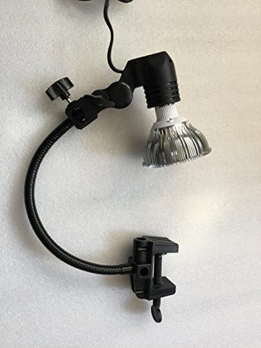 Ajuste ajustável de suporte de grampo LED / suporte de clipe E27 Socket GOOSENECK CLAMP / MONTAGEM