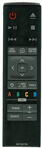 AK59-00179A Substituição de controle remoto para o Samsung Blu-ray DVD Player AK59-00179A UBDK8500 UBD-K8500