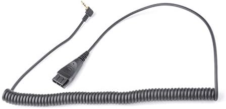 OVISLINK EAR único/ouvido duplo intercambiável Headset Call Center compatível com os telefones IP Polycom