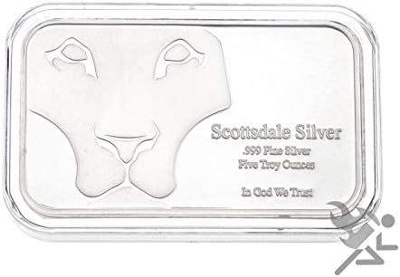 Air-Tite Brand 5oz Silver Bar Setents para barras de Scottsdale, barras de arte de Silvertowne e barras padrão