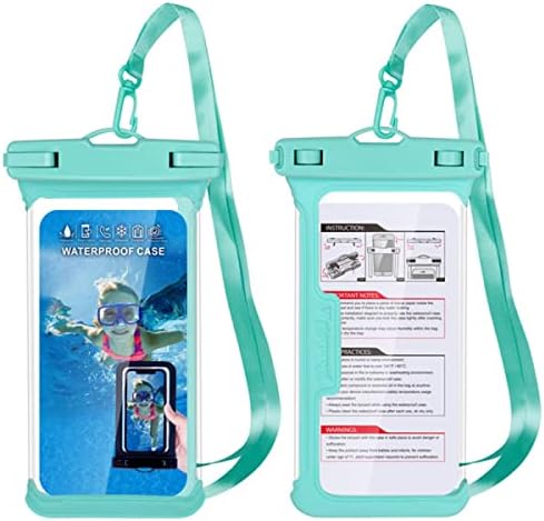 Bolsa de telefone impermeável mengk ipx8 bolsa de capa de TPU à prova d'água com cordão para esportes