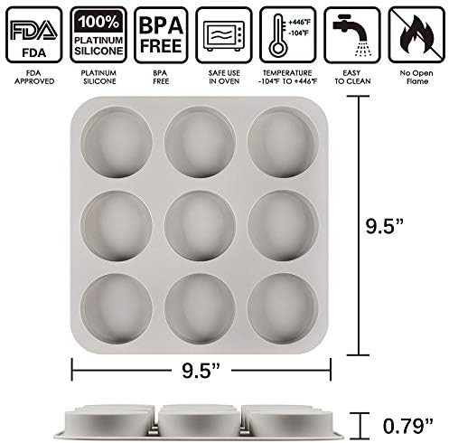 4 PCS moldes de sabão de silicone, incluindo moldes redondos de sabão, molde de sabão oval, moldes de sabão retângulo