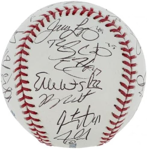 2012 San Francisco Giants World Series Team assinou W.S. Baseball PSA DNA - Bolalls autografados