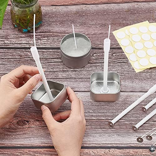 15 PCS Candle Wick Colocando o pavio do tubo Centring Centring Placement Booster Tools for DIY Candle
