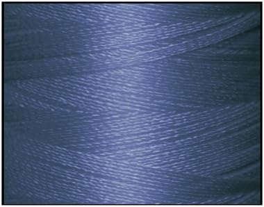1 cone de rosca de bordado de poliéster threadeligh - Delft azul escuro P617-1100 jardas - 40wt