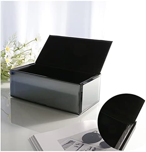 Jydbrt Nordic Glass Paper Box decoração Creative Living Sala de café Tabela de café Limpos de mão